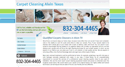 Desktop Screenshot of carpet-cleaning-alvin.com