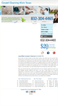 Mobile Screenshot of carpet-cleaning-alvin.com